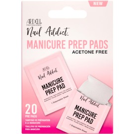 Ardell Manicure Prep Pads, Acetone-Free Nail Surface Cleaner for Nail Strips Gel Polish and Lacquer Prep Lint-Free Finish, 30 Pads, 1-Pack