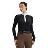 FitsT4 Sports Womens Equestrian Show Shirts UPF50 Long Sleeve Performance