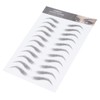6D Eyebrow Tattoo Sticker, Eyebrow Shaping Stencils, Semi-Permanent, Hair-Like, Waterproof