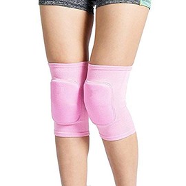 JUMISEE Kids Knee Pad, Anti-Slip Padded Sponge Knee Brace Breathable Flexible Elastic Knee Support for Football Volleyball Dance Skating Basketball Sp