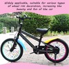 PLLDVEFD 320 Pieces Bicycle Spoke Decoration, Children'S Bicycle Accessories, Luminous