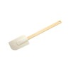 Cuisena 98509 Rubber Spatula, White and Cream 1.5 cm*36.5 cm