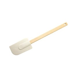 Cuisena 98509 Rubber Spatula, White and Cream 1.5 cm*36.5 cm 8.5 cm