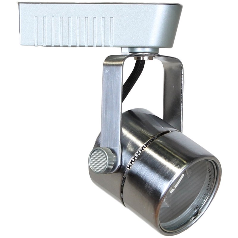 Direct-Lighting 50010 Brushed Steel MR16 Cylinder Low Voltage Track Lighting