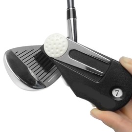 Dilwe Golf Divot Repair Tool,Portable, On-Course Accessories Divot Tools Foldable Golf Divot Tool Golf Training Aids Pitch Tool with Tuning Fork Ball Marker Brush Stroke Counter and Belt Clip