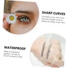 FRCOLOR False Eyebrow Stickers Imitation Cosmetics Natural Brow Look Temporary