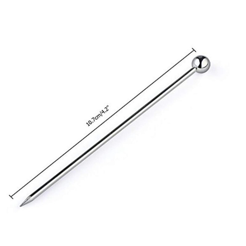 Stainless Steel Cocktail Picks Martini Picks Appetizer Sticks Party Supplies