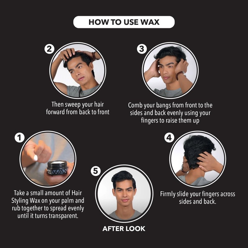 Gatsby Hair Styling Wax Matt & Hard 75g Grey