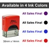 Printtoo All Sales Final Self Inking Rubber Stamp Pre,Inked Office