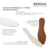 Bergal Shoe Soles BAMBOO 6913