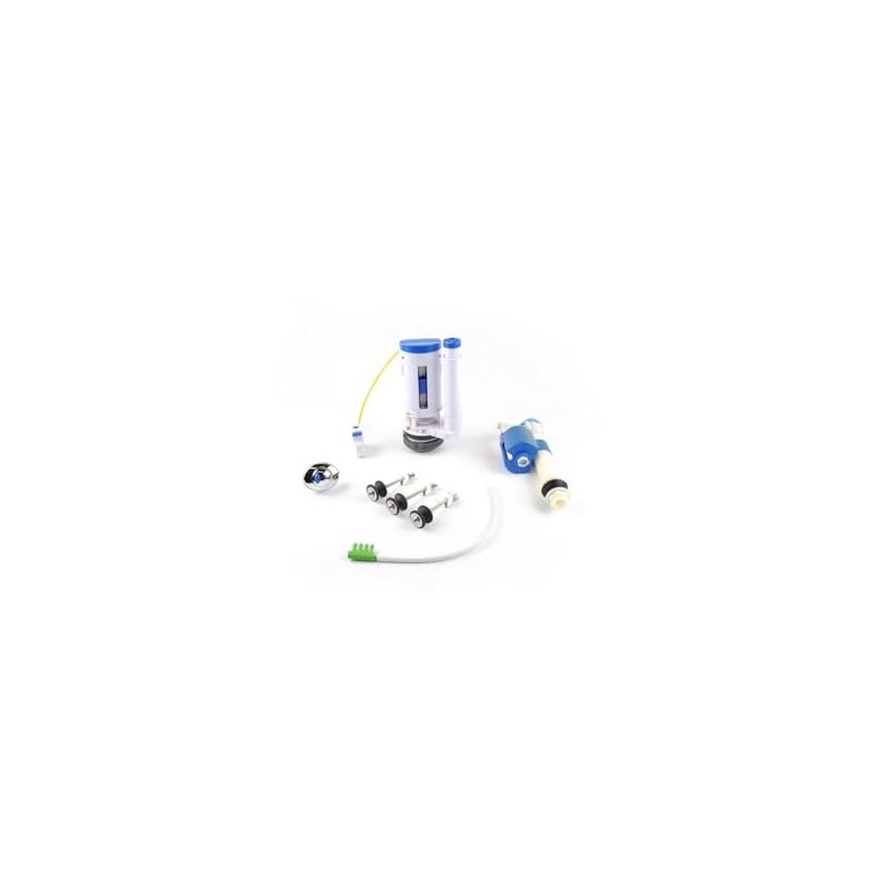 2 INCH DUAL FLUSH VALVE COMPLETE CONVERSION KIT AND OVERFLOW