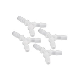 Audiofan, Hose Tube, Fittings, Joints, Y-Shaped, Mouth Tip: Approx. 0.3 inches (7 mm), Reverse Length: Approx. 0.4 inches (9 mm), Inner Diameter: Approx. 0.2 inches (5 mm), Translucent Type, Set of 4