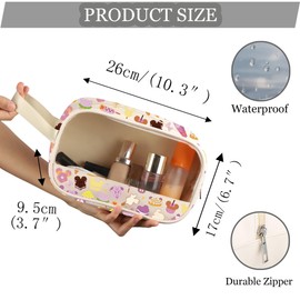 MNIGIU Snacks Lover Gift Emergency Snacks Clear Makeup Bag Foodie Inspired Gift Food Storage Bag (Emergency Snacks Clear Makeup Bag)