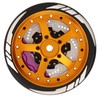 RC Transmitter Steering Wheel Aluminum Alloy Trigger One Handed Control