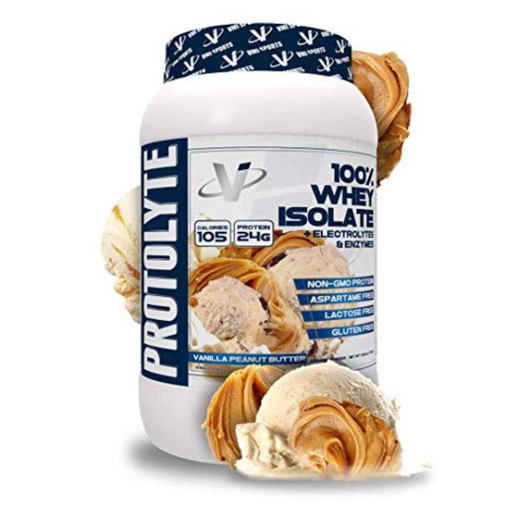 VMI Sports Protolyte Whey Isolate Powder, Vanilla Peanut Butter, 1.9 Pound
