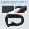 Compatible with Oculus Quest 2 Face Bracket Replacement,VR Breathable Foam