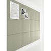 Bumusty Large Cork Board 47"x35" Alternative - 12 Pack Felt