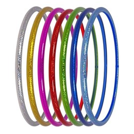 Holographic Hula Hoop, violet Ø 90cm