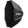 Godox ML-SF50 Octagon Softbox, 50cmX50cm, Godox Mount Softbox for Godox