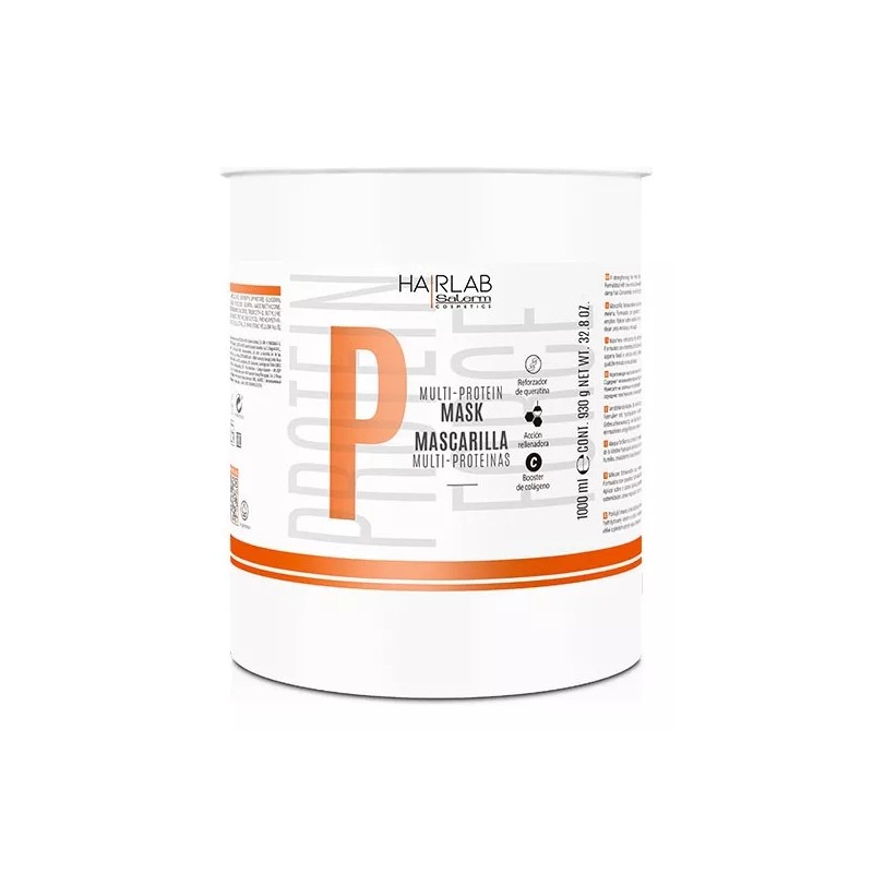 Salerm Shampoo 1200ml + Mask Multi Proteinas 1kg Hair Lab