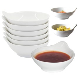 Cuencos Salsa De CeráMica, Juego De Platos Salsa De Soja, Mini Cuencos GuarnicióN Juego De 6, Ideal Para Aperitivos, Guarniciones, Parrilladas Y ArtíCulos Para Fiestas
