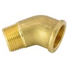 VARIOSAN Angle 45° 15235, 1/2 Inch Female Thread/Male Thread, Brass,