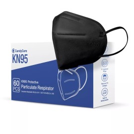 CandyCare KN95 Particulate Respirator - 60 Pack Face Mask