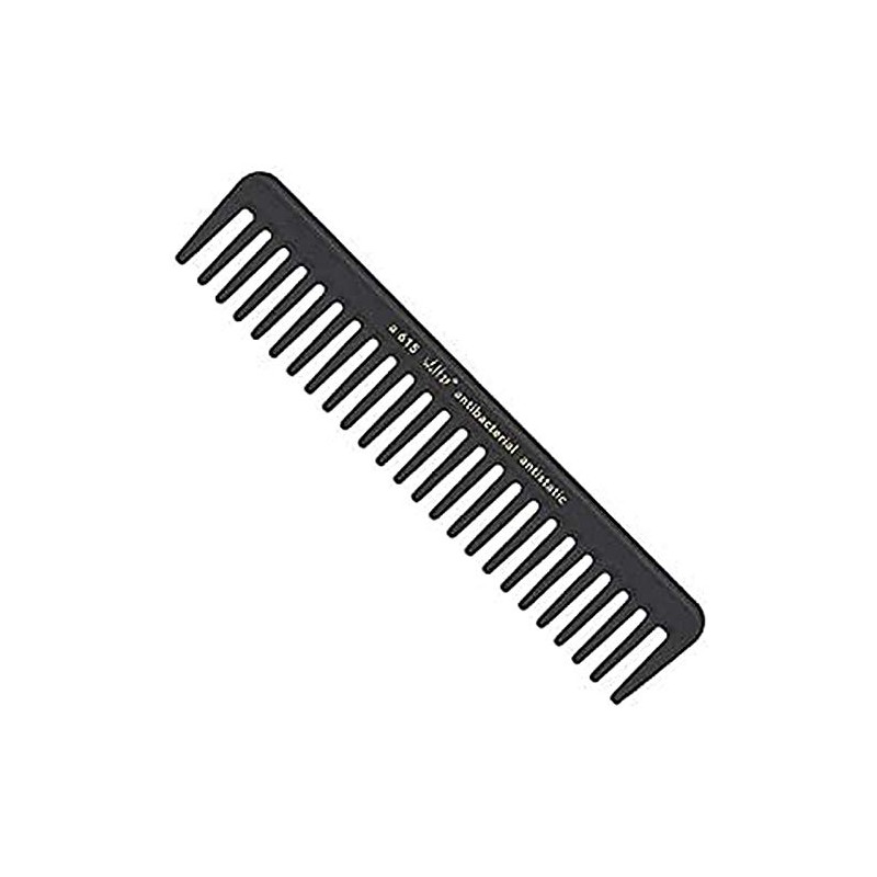 Hercules Sägemann Wolf 37 Hair Comb A615 Black