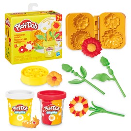 Play-Doh Sunflowers & Daisies Flower Toy, Kids Arts & Crafts Kit, Gifts for Girls & Boys 3+