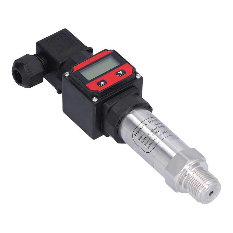 DC24V Digital Pressure Transmitter Diffused Silicon Sensor with LCD Display