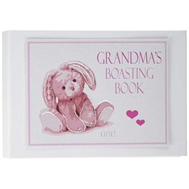 White Cotton Cards Pink Grandma's Boasting Book, Photo Album (NRP3T), of