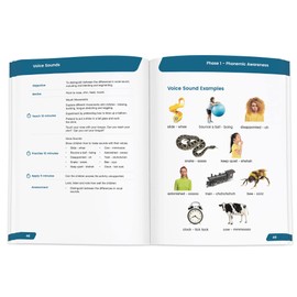 Junior Learning Teacher Planner Phonemic Awareness, Letters and Sounds, Language Development, for Pre-K Class, for Classroom or Home School use