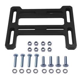 Motor Engine Mount Adapter Bracket Plate Lightweight for Predator 212cc 196cc 100cc 97cc Mini Bike Coleman CT200U BT200X CC100X Baja Doodlebug DB30 KT196 Go Kart 6.5hp Clone Engine Upgrade Parts