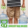 Grocery Bag Holder, Grocery Bag Carrier, Ergonomic Grocery Handle, Food