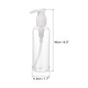 PATIKIL 150mL Airless Pump Bottle, 3 Pack Portable Refillable Dispensing