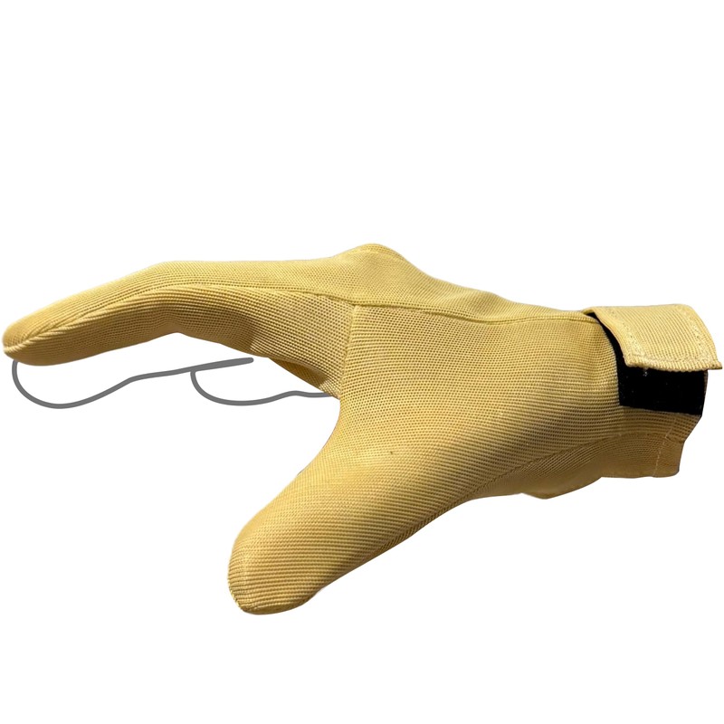 2 Finger Kevlar Mice Handling Glove. Puncture Resistance Level 4.