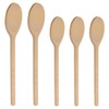 Premium 5-Piece Wooden Spoon Set. Kitchen Essentials - Oval Wood