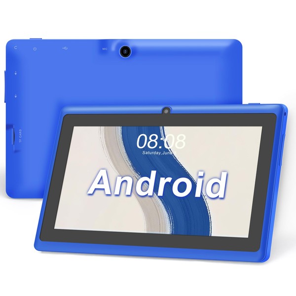 Haehne Tablet 7 Inch Android Tablet Dual Cameras Wi-Fi Bluetooth,