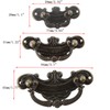 dophee 2-Pack Vintage Antique Bronze Pull Handle for Drawer Jewelry