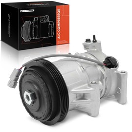 A-Premium Air Conditioner AC Compressor with Clutch Compatible with Toyota Yaris 1.5L 2012-2018