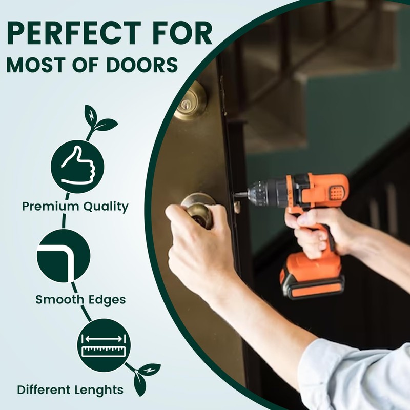 8mm Windows UPVC and Door Handle Spindle Plain Bar 50mm