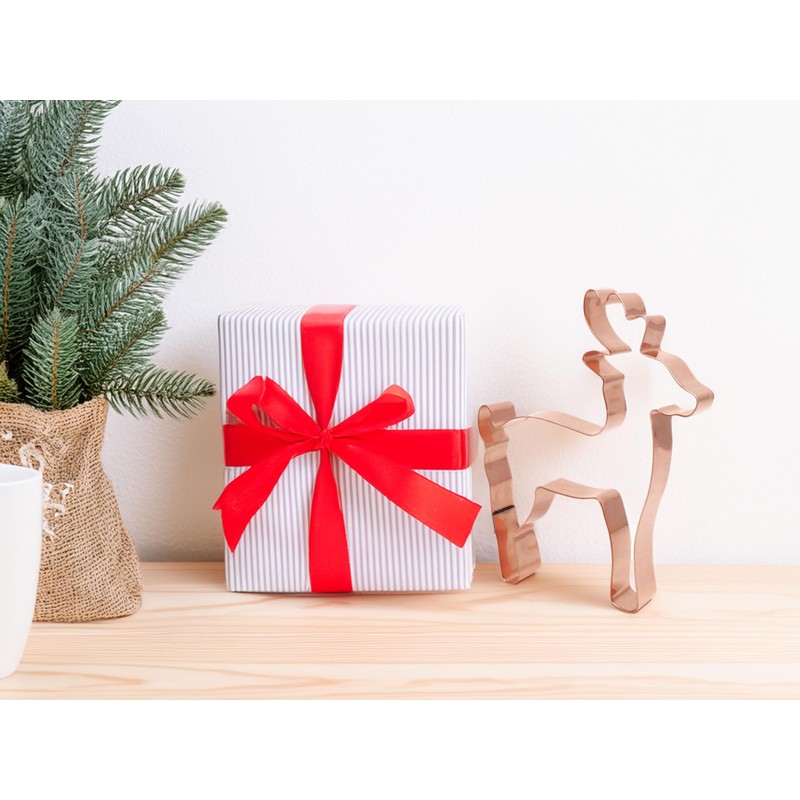 Reindeer Cookie Cutter 5 Inch Handcrafted in USA by The