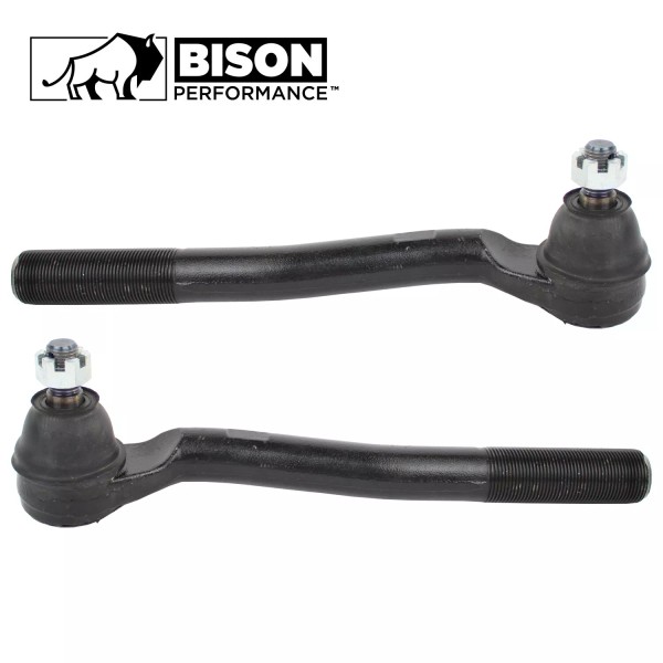 Bison Performance 2pcs Lower Outer Steering Tie Rod Ends For