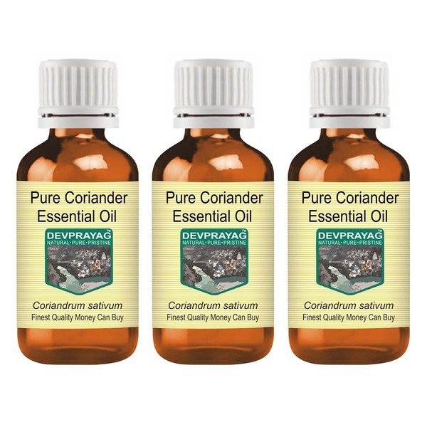 Devprayag Pure Coriander Essential Oil (Coriandrum sativum) Natural Therapeutic Grade
