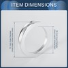 Hub Centric Rings, 56.1mm ID to 73.1mm OD Vehicle Wheel