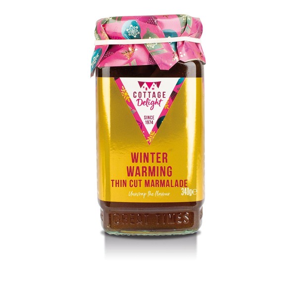 Cottage Delight Winter Warming Thin Cut Marmalade 340g