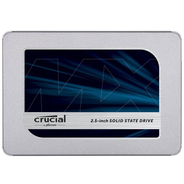 Crucial CT2000MX500 SSD1 Crucial SSD, 2TB MX500 SATA3 Internal 2.5 inch (7 mm)
