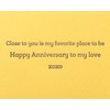 Papyrus Funny Anniversary Card (Close to You)