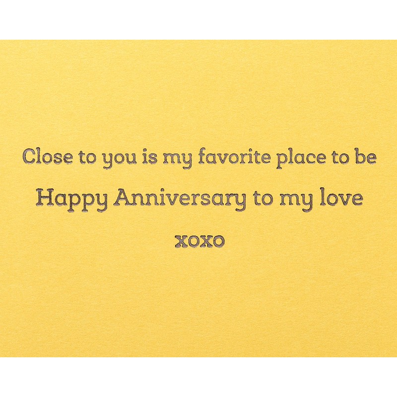 Papyrus Funny Anniversary Card (Close to You)