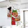 Seliem Merry Christmas Gingerbread Man Kitchen Dish Towels Set of